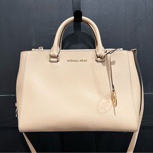 Michael Kors Sutton Satchel- Saffiano Leather